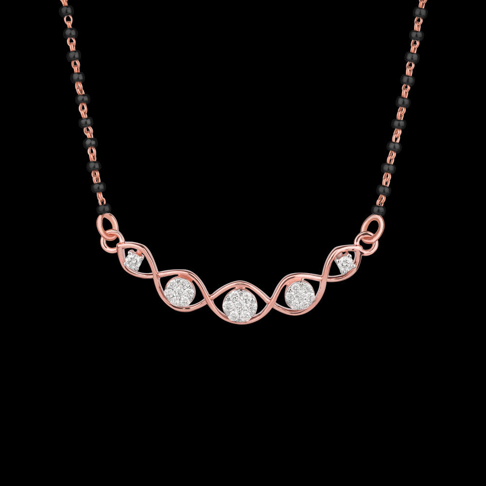14K Rose Gold Diamond Tanmaniya - 0.43ct VVS-VS-GH
