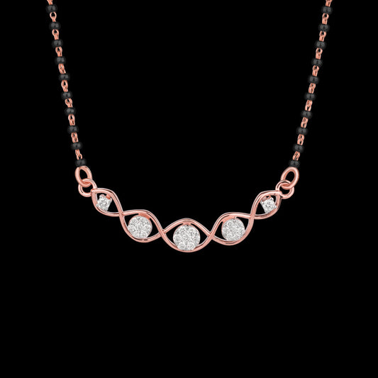 14K Rose Gold Diamond Tanmaniya - 0.43ct VVS-VS-GH