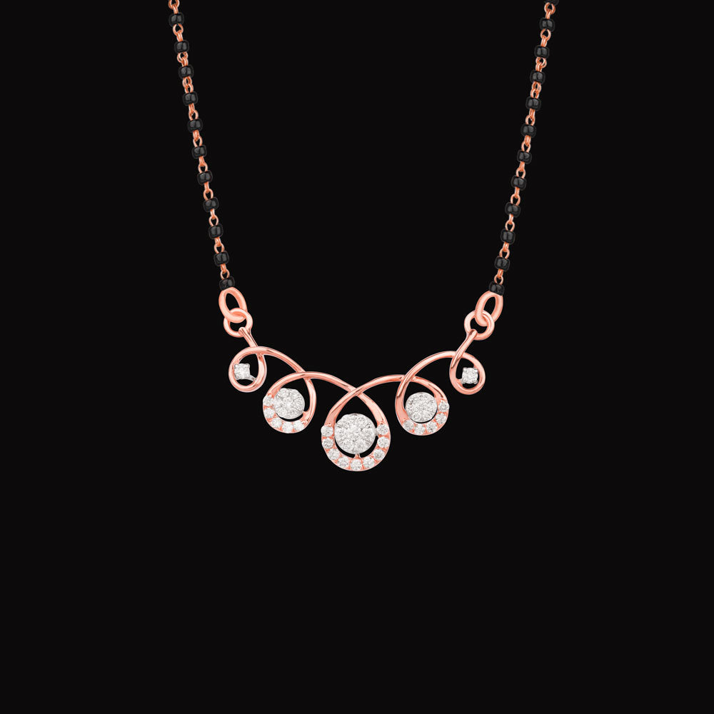 18K Rose Gold Diamond Tanmaniya - 0.41ct VVS-VS-GH