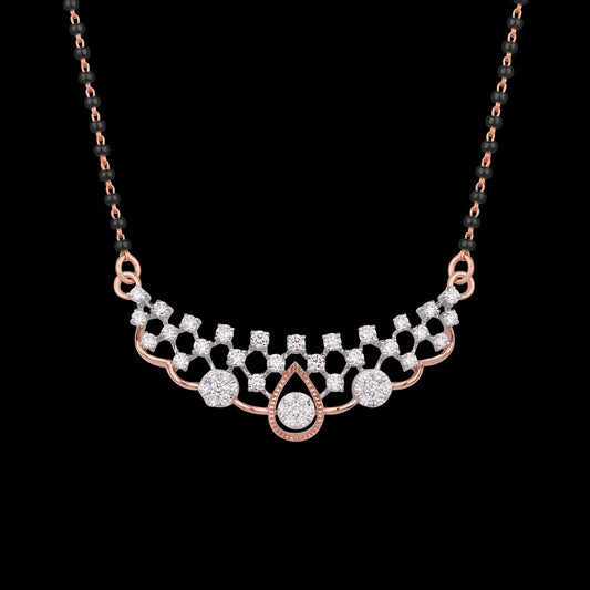 18K Rose Gold Diamond Tanmaniya - 1.13ct VVS-VS-GH