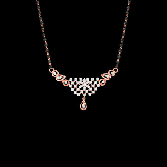 18K Rose Gold Diamond Tanmaniya - 0.92ct VVS-VS-GH