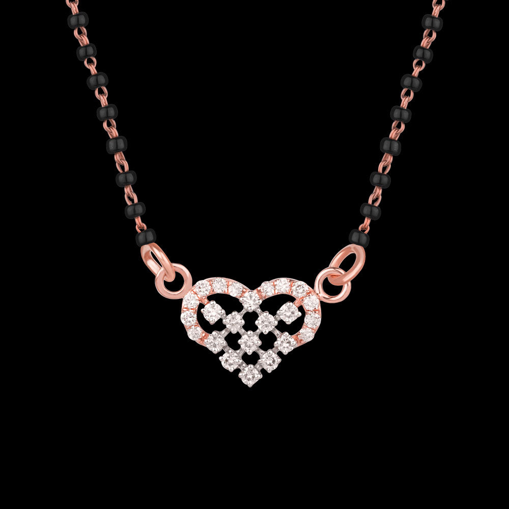 14K Rose Gold Diamond Tanmaniya - 0.39ct VVS-VS-GH