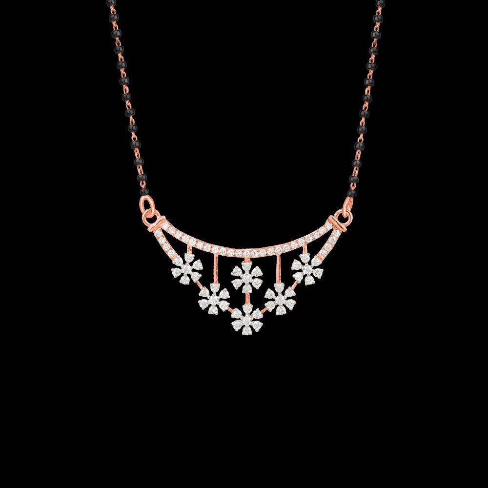 18K Rose Gold Diamond Tanmaniya - 1.13ct VVS-VS-HI