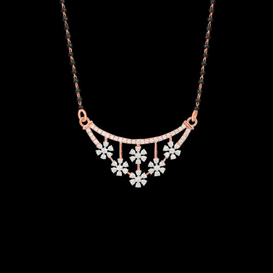 18K Rose Gold Diamond Tanmaniya - 1.13ct VVS-VS-HI