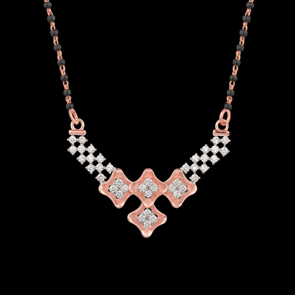 18K Rose Gold Diamond Tanmaniya - 1.133ct VVS-VS-GH