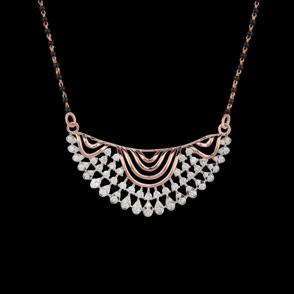 14K Rose Gold Diamond Tanmaniya - 1.4ct VVS-VS-HI