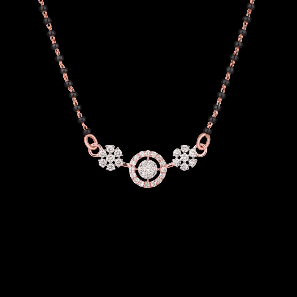 18K Rose Gold Diamond Tanmaniya - 0.66ct VVS-VS-GH