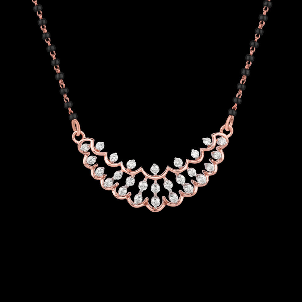 14K Rose Gold Diamond Tanmaniya - 1ct VVS-VS-JK