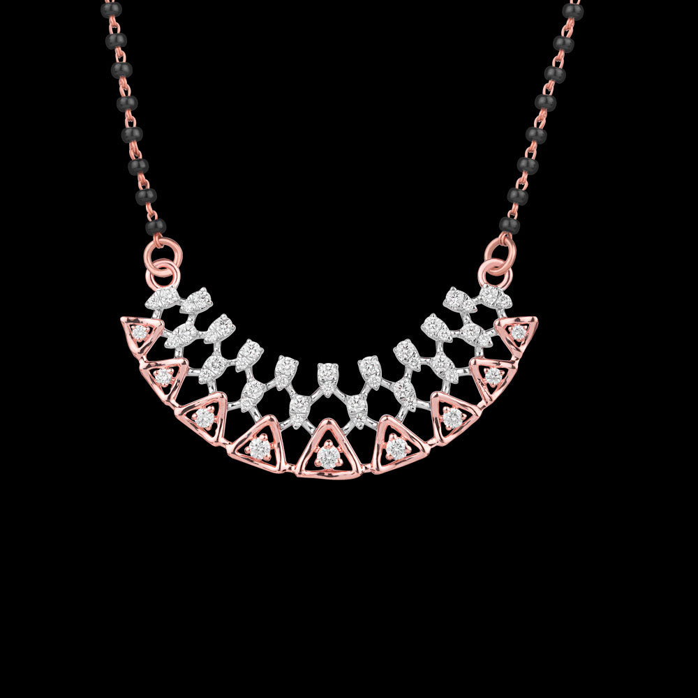 18K Rose Gold Diamond Tanmaniya - 0.77ct VVS-VS-GH
