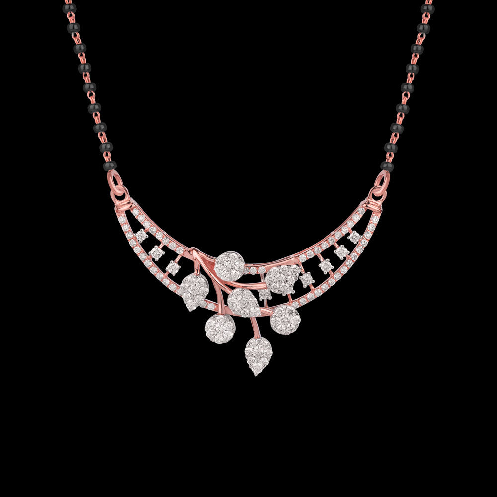 18K Rose Gold Diamond Tanmaniya - 2.07ct VVS-VS-GH