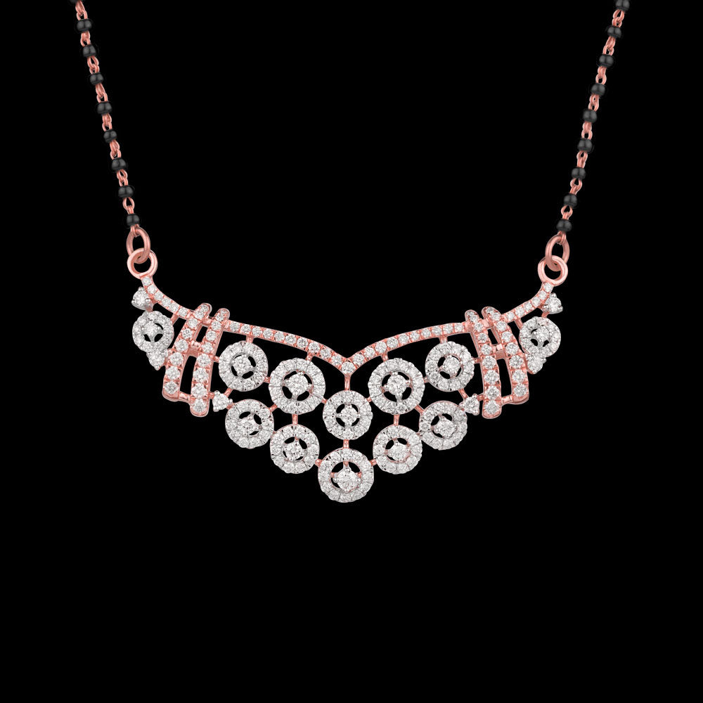 18K Rose Gold Diamond Tanmaniya - 1.91ct VVS-VS-GH