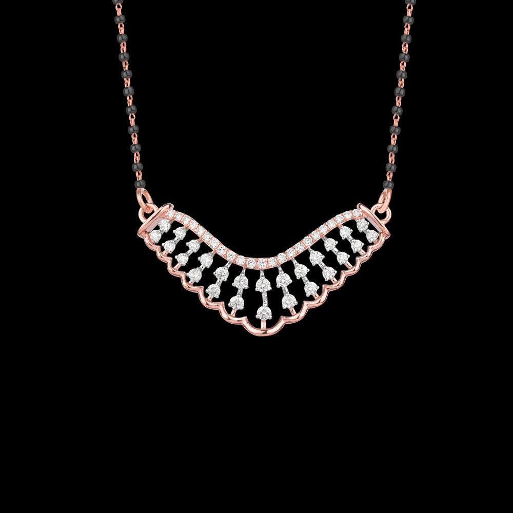 14K Rose Gold Diamond Tanmaniya - 1.14ct VVS-VS-GH