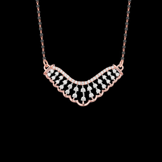 14K Rose Gold Diamond Tanmaniya - 1.14ct VVS-VS-GH