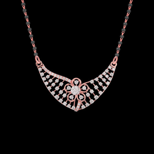 18K Rose Gold Diamond Tanmaniya - 1.4ct VVS-VS-GH