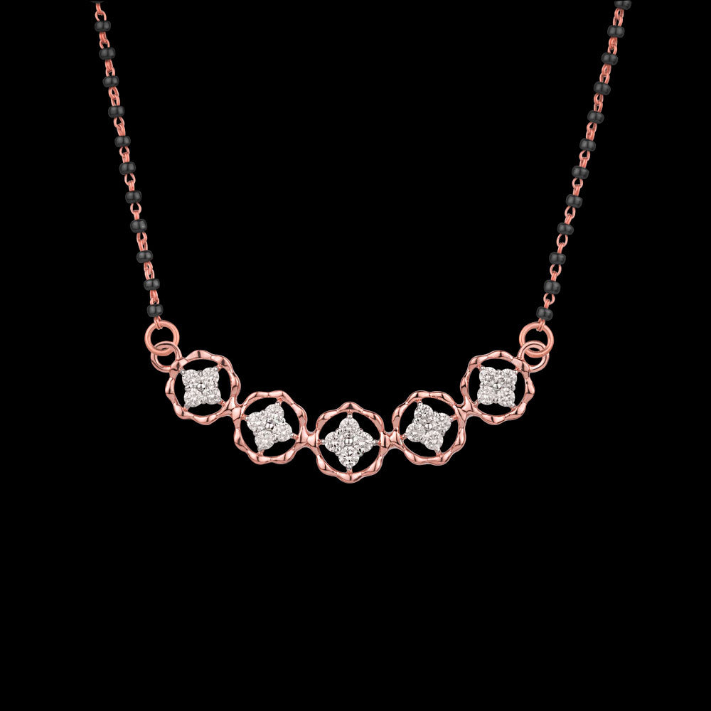18K Rose Gold Diamond Tanmaniya - 0.74ct VVS-VS-GH
