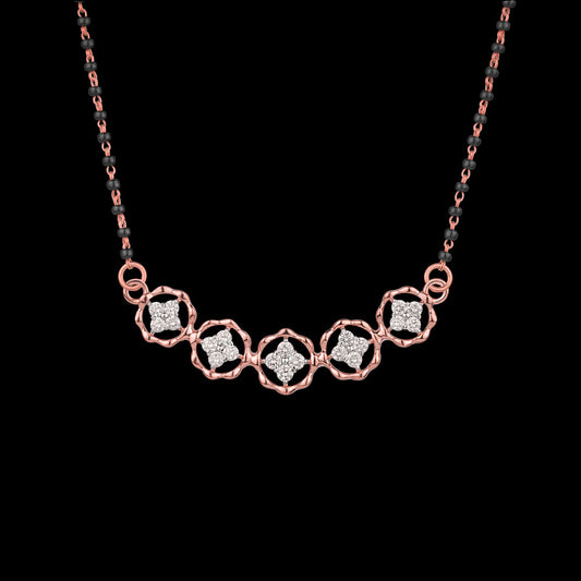 18K Rose Gold Diamond Tanmaniya - 0.74ct VVS-VS-GH