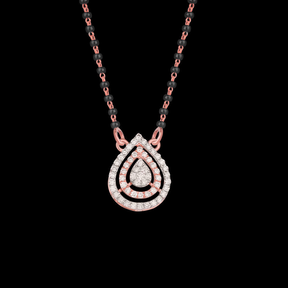 18K Rose Gold Diamond Tanmaniya - 0.4ct VVS-VS-GH
