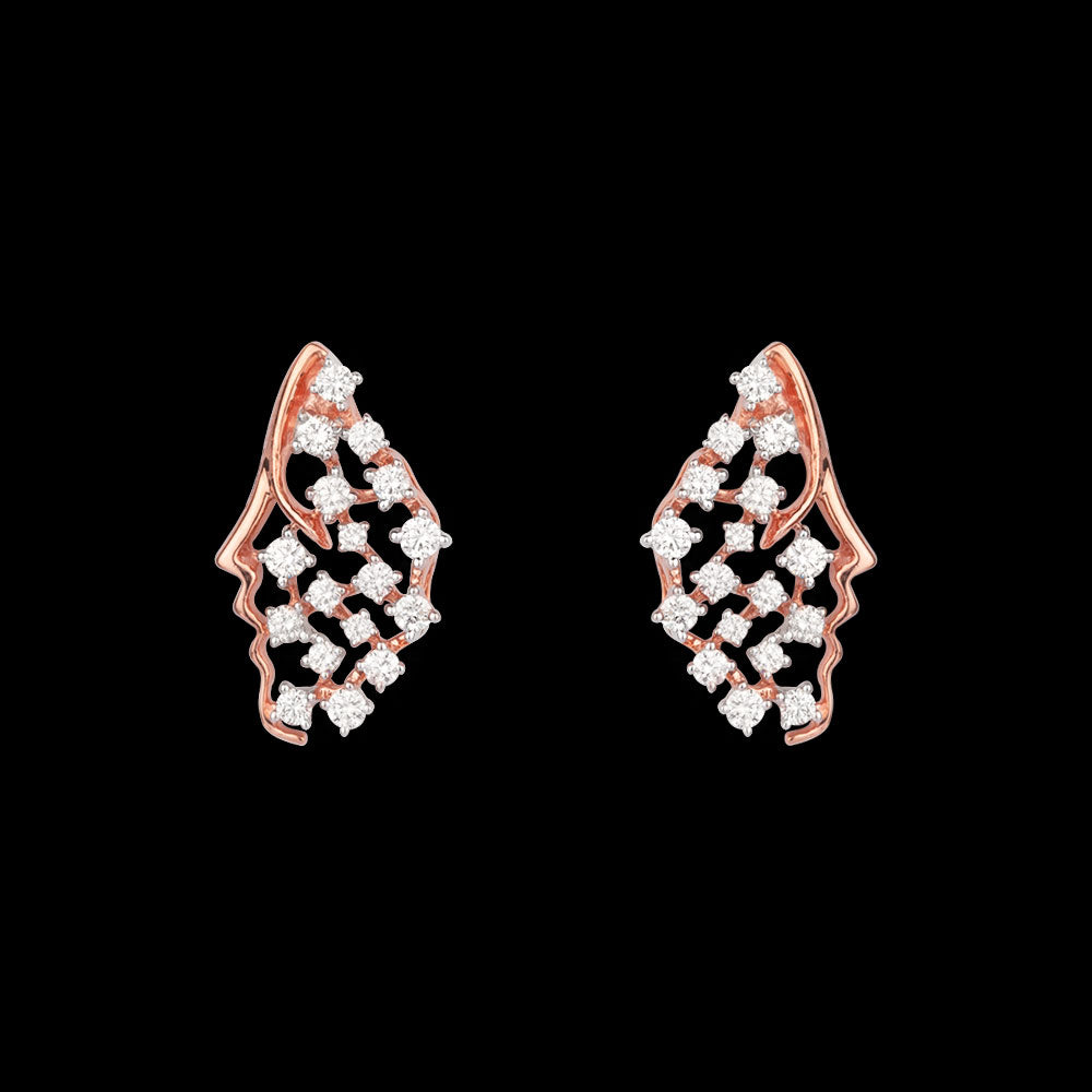 18K Rose Gold Diamond Jewellery - 0.54ct VVS-VS-HI