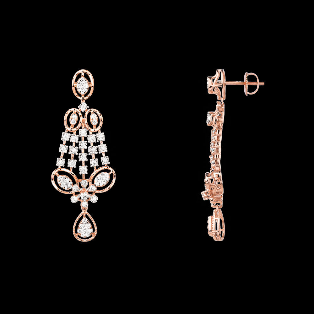 14K Rose Gold Diamond Jewellery - 2.01ct VVS-VS-GH