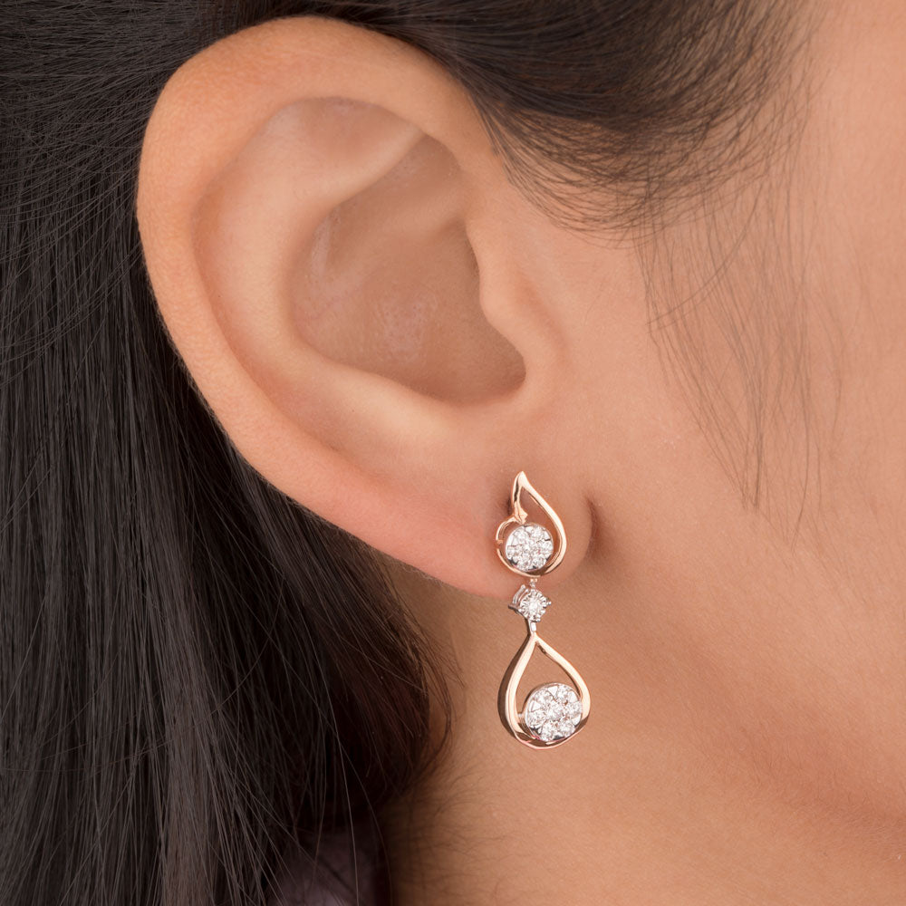 14K Rose Gold Diamond Jewellery - 0.5ct VVS-VS-GH