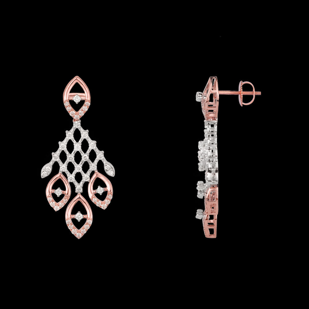 14K Rose Gold Diamond Jewellery - 0.84ct VS-SI-FG