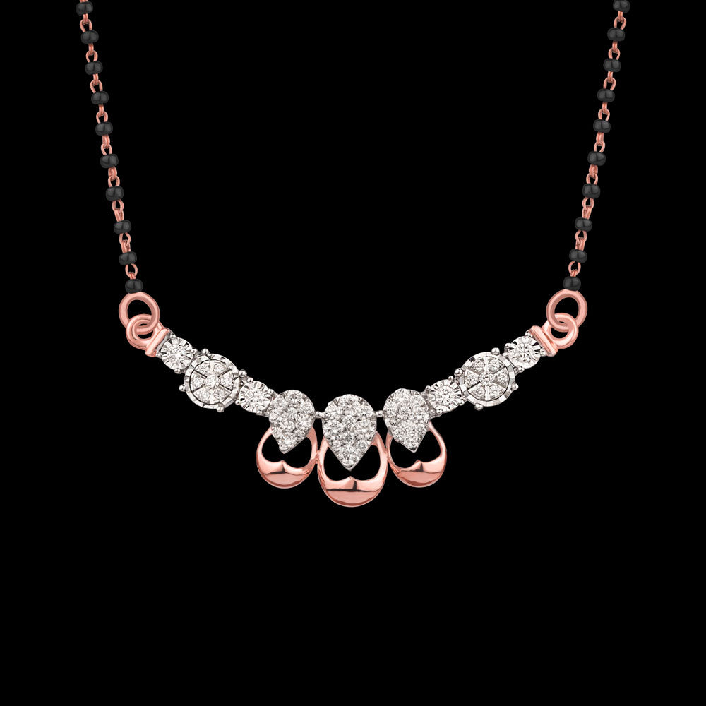 14K Rose Gold Diamond Tanmaniya - 0.59ct VVS-VS-GH