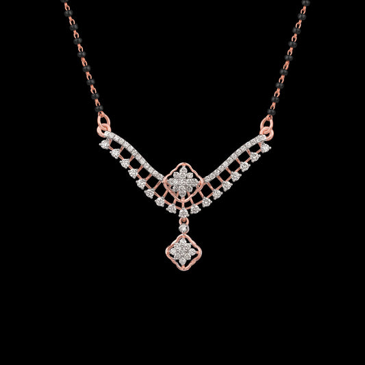 18K Rose Gold Diamond Tanmaniya - 1.22ct VVS-VS-GH