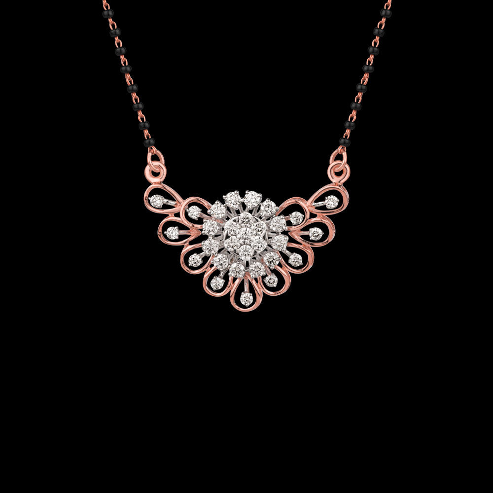 18K Rose Gold Diamond Tanmaniya - 1.29ct VVS-VS-GH