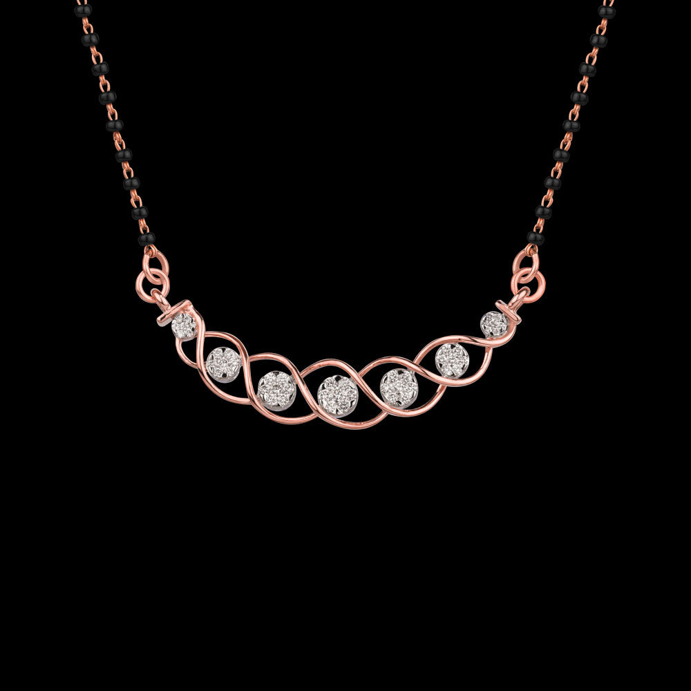 18K Rose Gold Diamond Tanmaniya - 0.63ct VVS-VS-GH