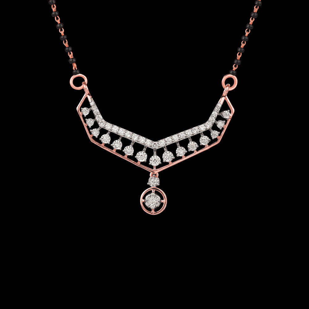 18K Rose Gold Diamond Tanmaniya - 0.74ct VVS-VS-GH