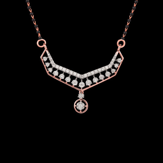 18K Rose Gold Diamond Tanmaniya - 0.74ct VVS-VS-GH