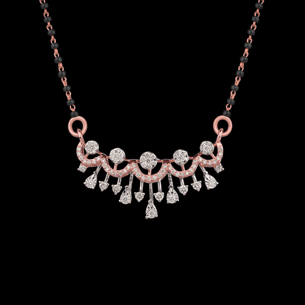 18K Rose Gold Diamond Tanmaniya - 0.58ct VS-GH