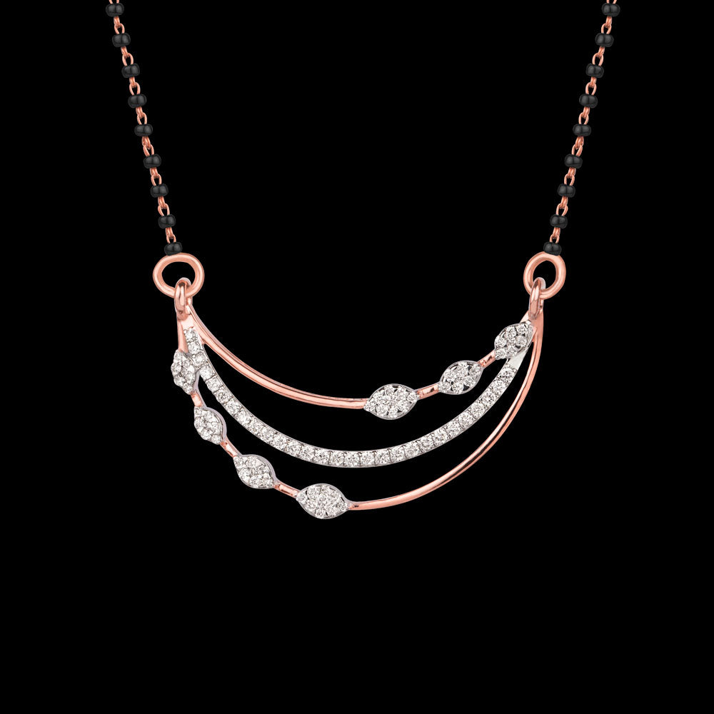 18K Rose Gold Diamond Tanmaniya - 0.53ct VVS-VS-GH