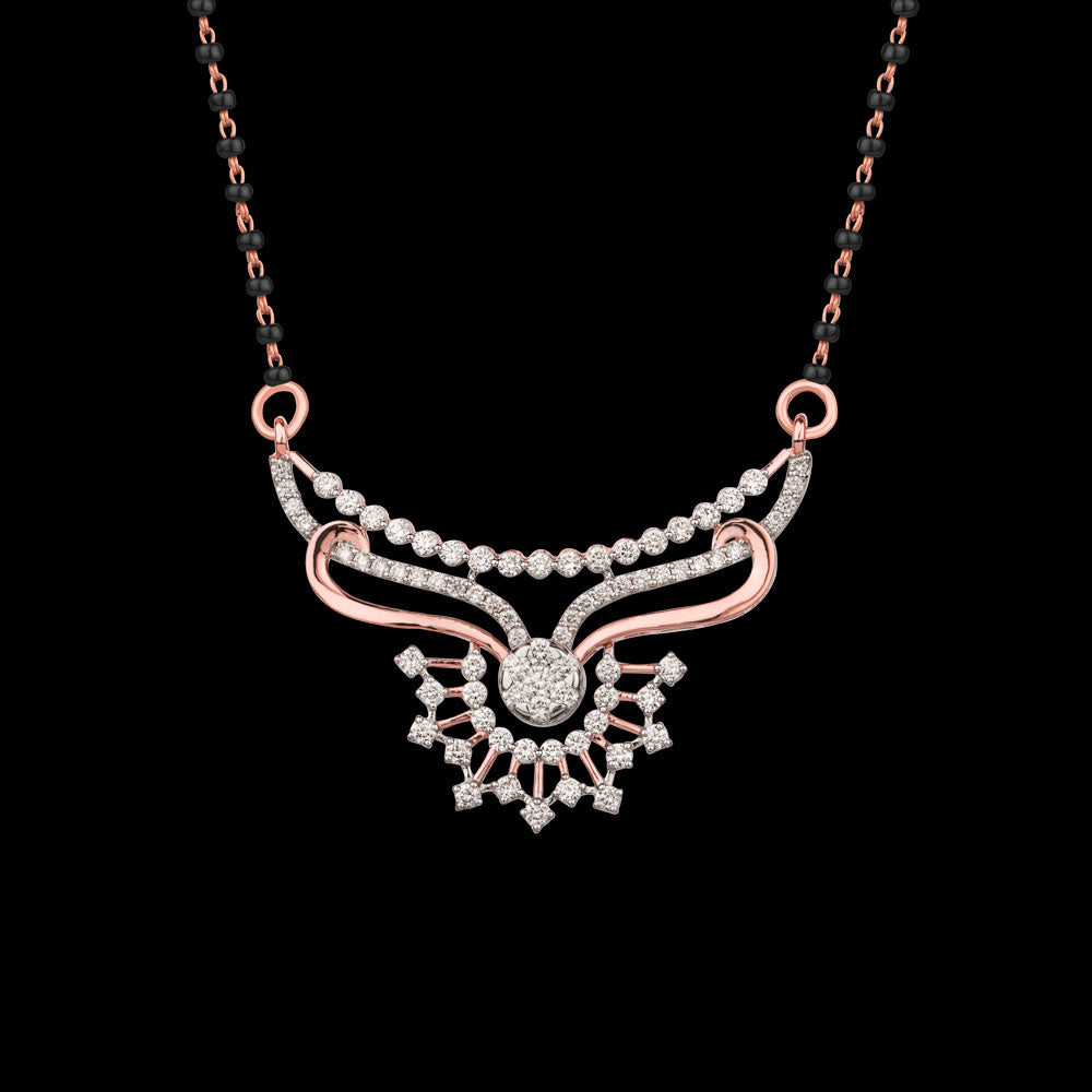 18K Rose Gold Diamond Tanmaniya - 1.5ct VVS-VS-GH