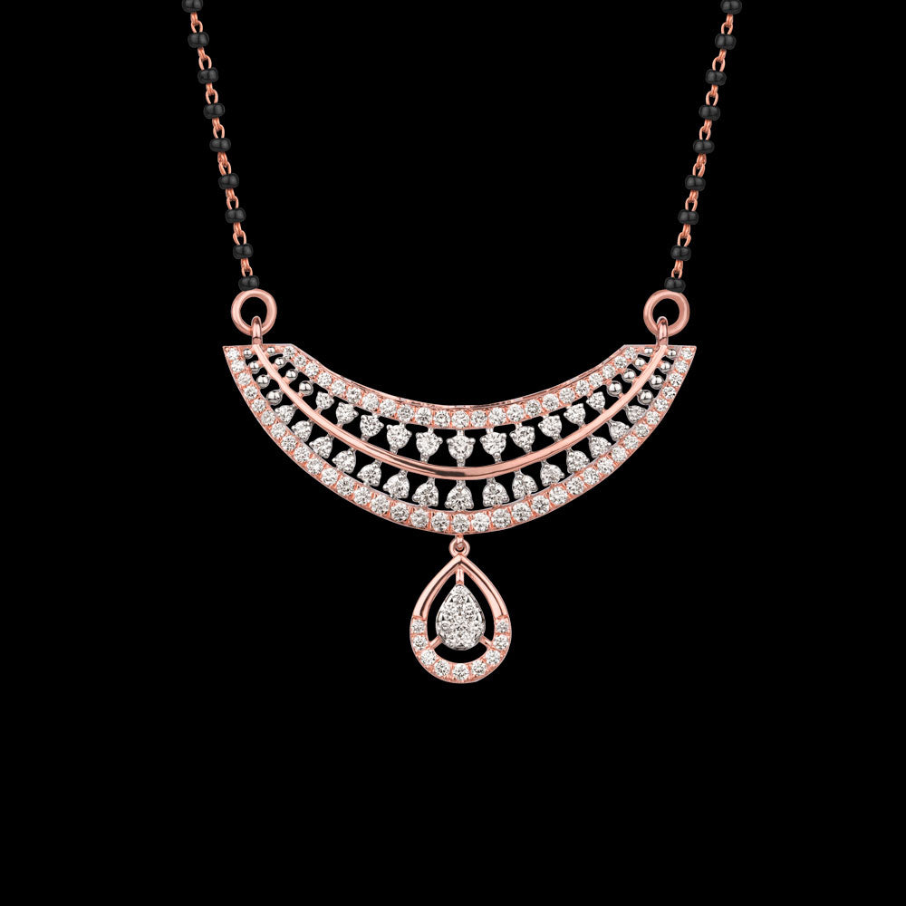 18K Rose Gold Diamond Tanmaniya - 1.73ct VVS-VS-GH