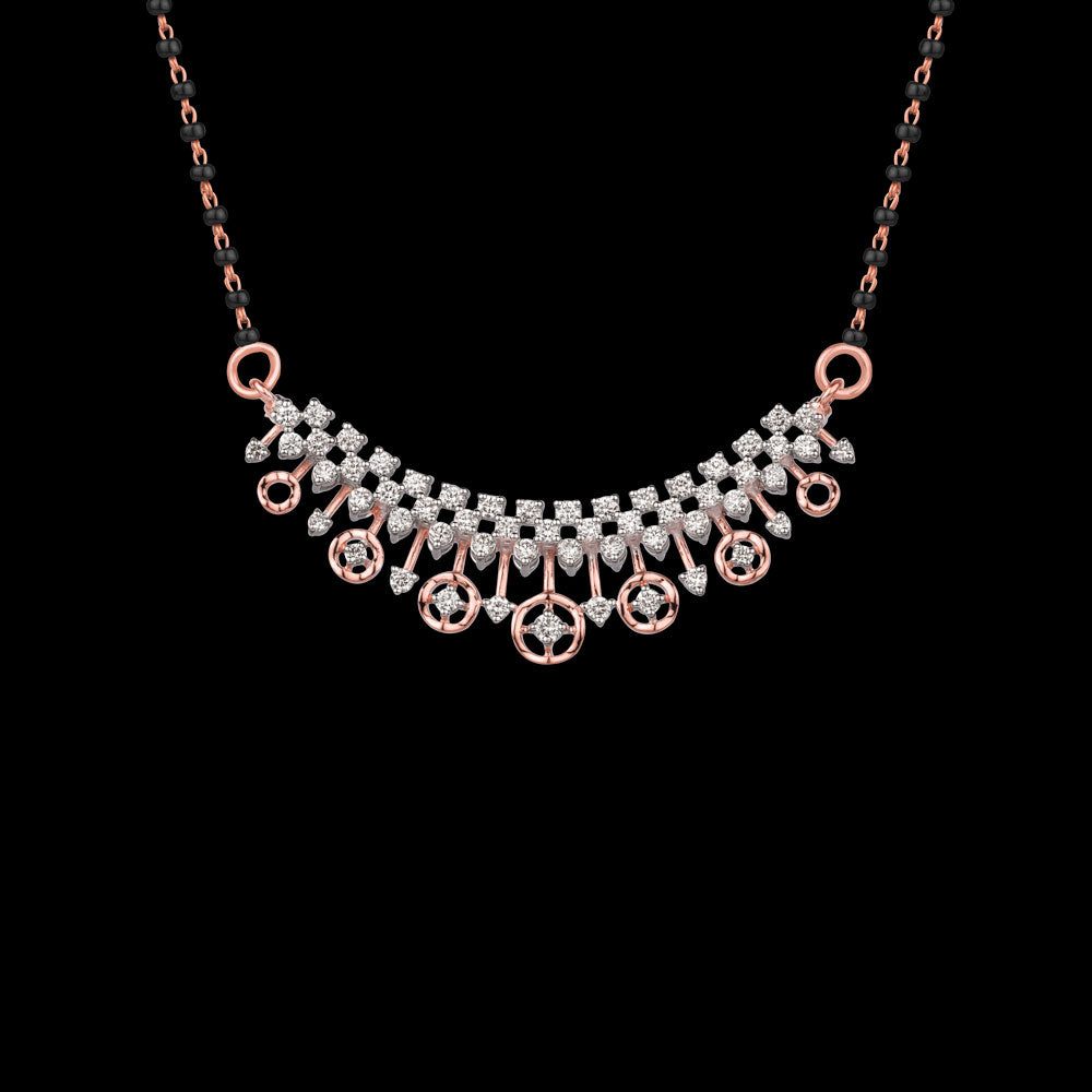 18K Rose Gold Diamond Tanmaniya - 1.25ct VVS-VS-GH