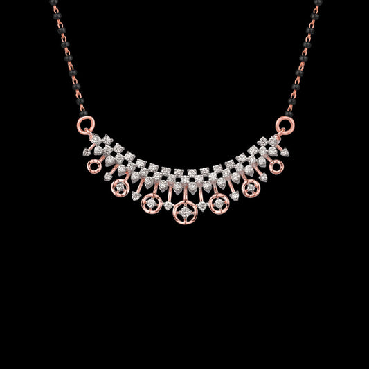 18K Rose Gold Diamond Tanmaniya - 1.25ct VVS-VS-GH