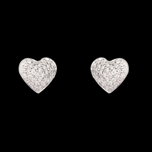 14K Rose Gold Diamond Earrings - 0.19ct VVS-VS-GH