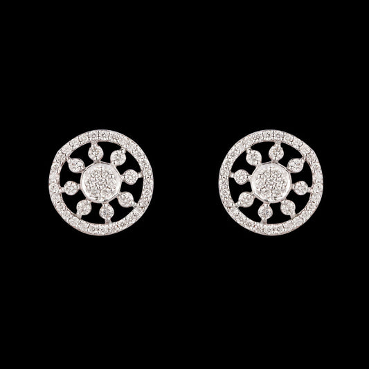 14K Rose Gold Diamond Earrings - 0.31ct VVS-VS-GH