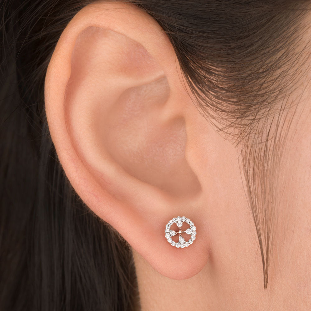 14K Rose Gold Diamond Jewellery - 0.17ct VVS-VS-GH