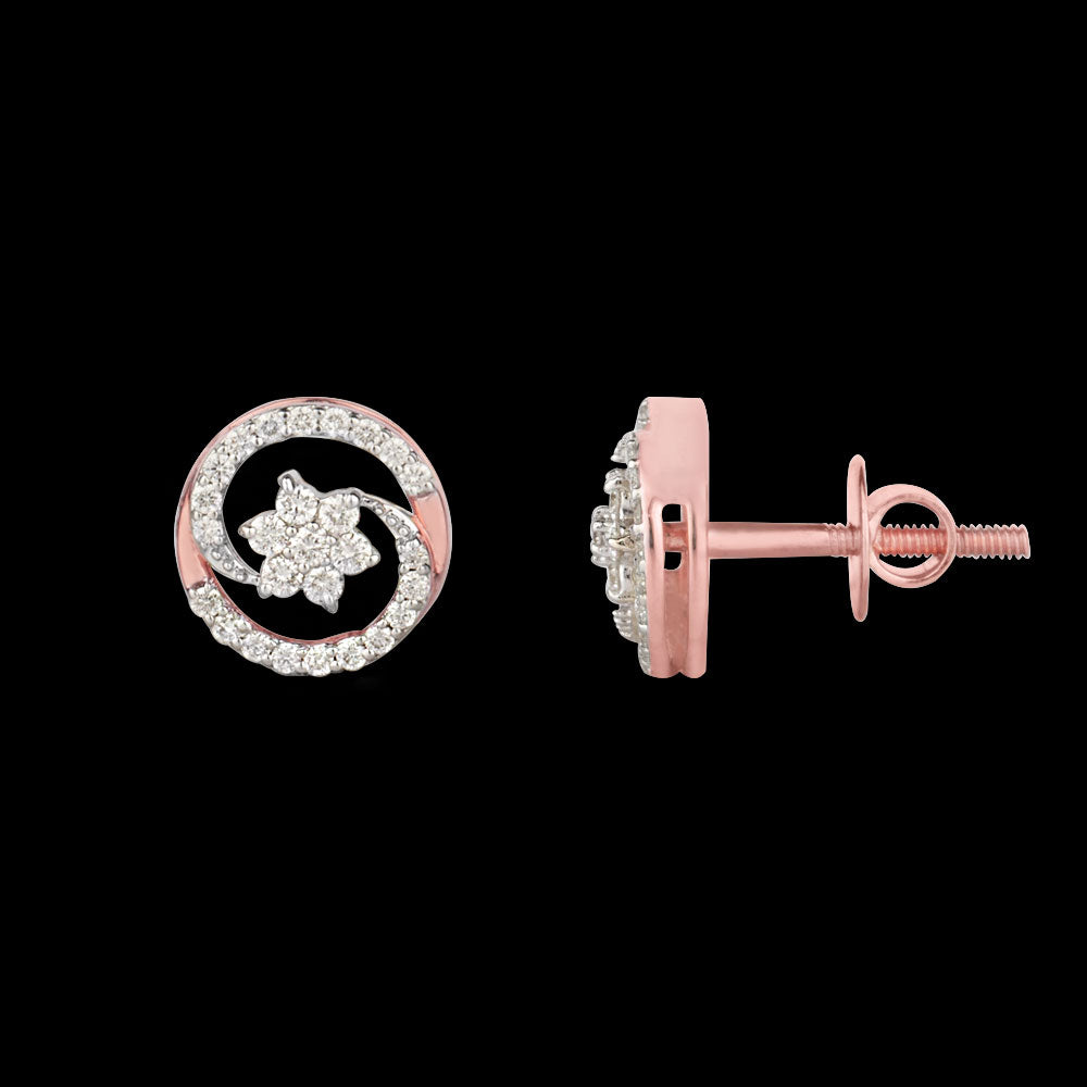 14K Rose Gold Diamond Jewellery - 0.26ct VS-SI-FG