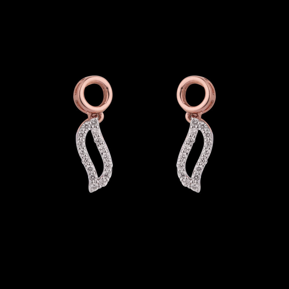 14K Rose Gold Diamond Jewellery - 0.16ct VS-SI-FG