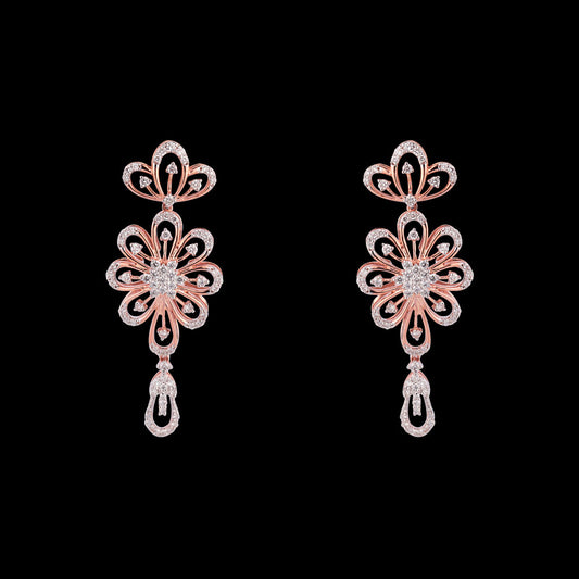 14K Rose Gold Diamond Jewellery - 1.24ct VS-SI-FG