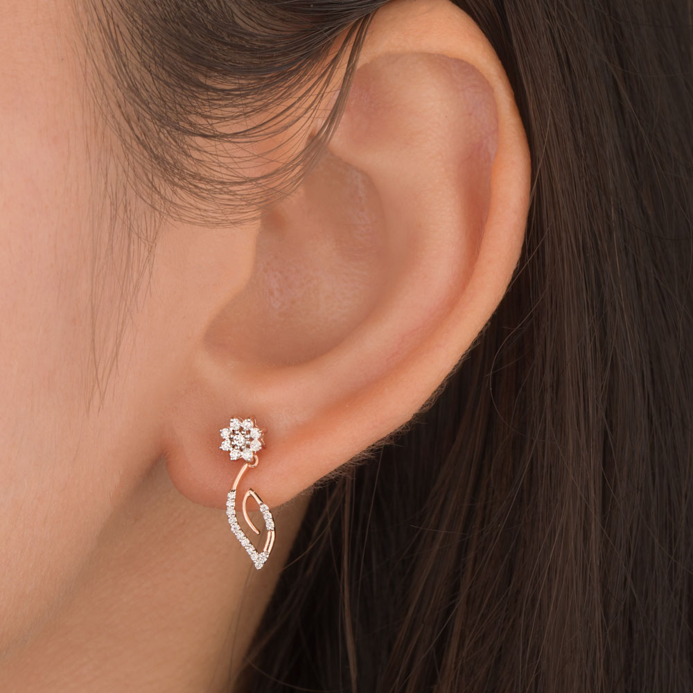 14K Rose Gold Diamond Jewellery - 0.23ct VS-SI-FG