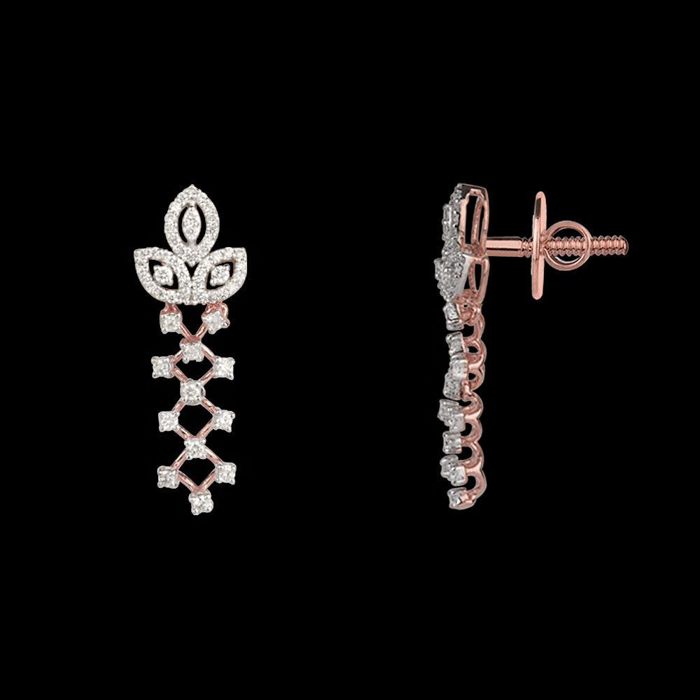 14K Rose Gold Diamond Jewellery - 0.48ct VS-SI-FG
