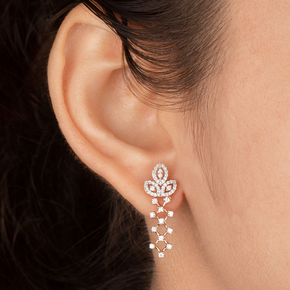 14K Rose Gold Diamond Jewellery - 0.48ct VS-SI-FG