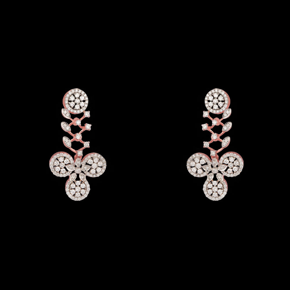 14K Rose Gold Diamond Jewellery - 0.84ct VVS-VS-GH