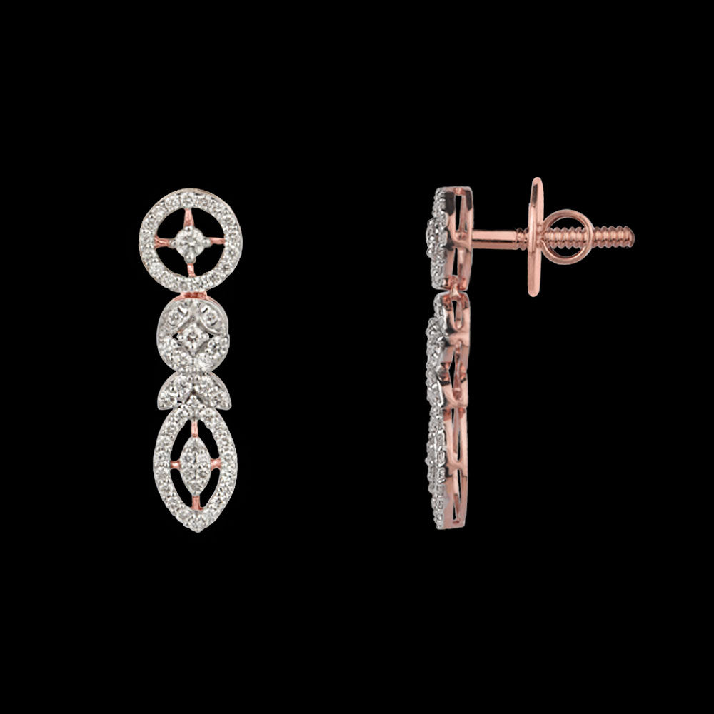 14K Rose Gold Diamond Jewellery - 0.65ct VVS-VS-GH