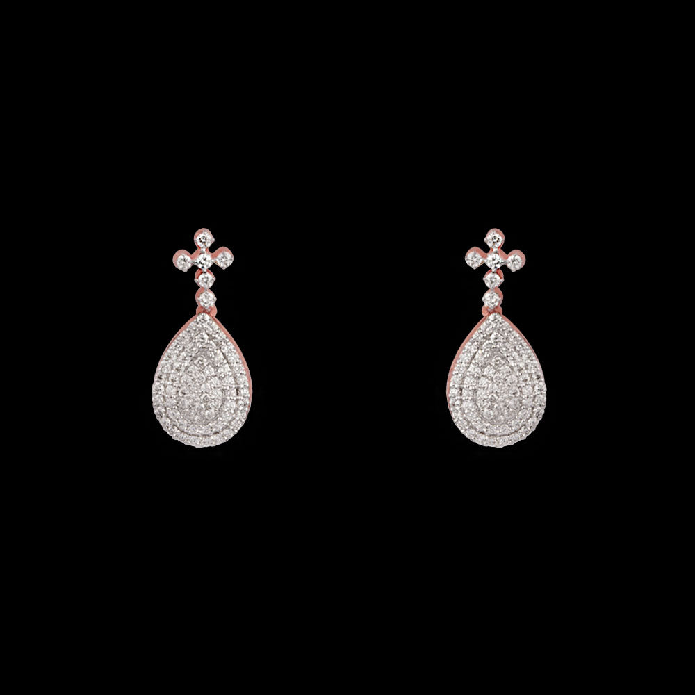 18K Rose Gold Diamond Jewellery - 0.604ct VS-SI-IJK