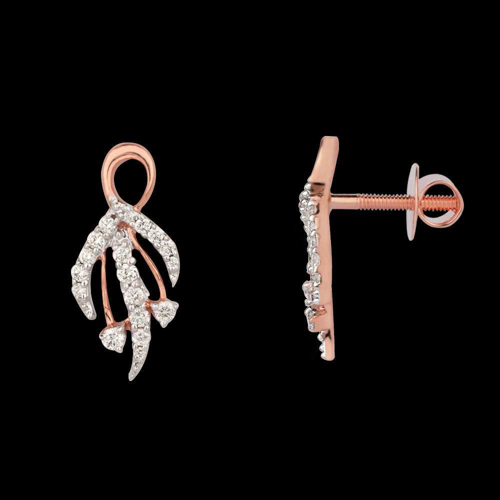 14K Rose Gold Diamond Jewellery - 0.17ct VVS-VS-GH